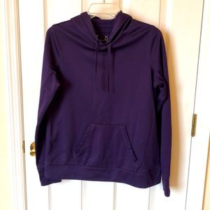 Purple xersion hoodie ladies small